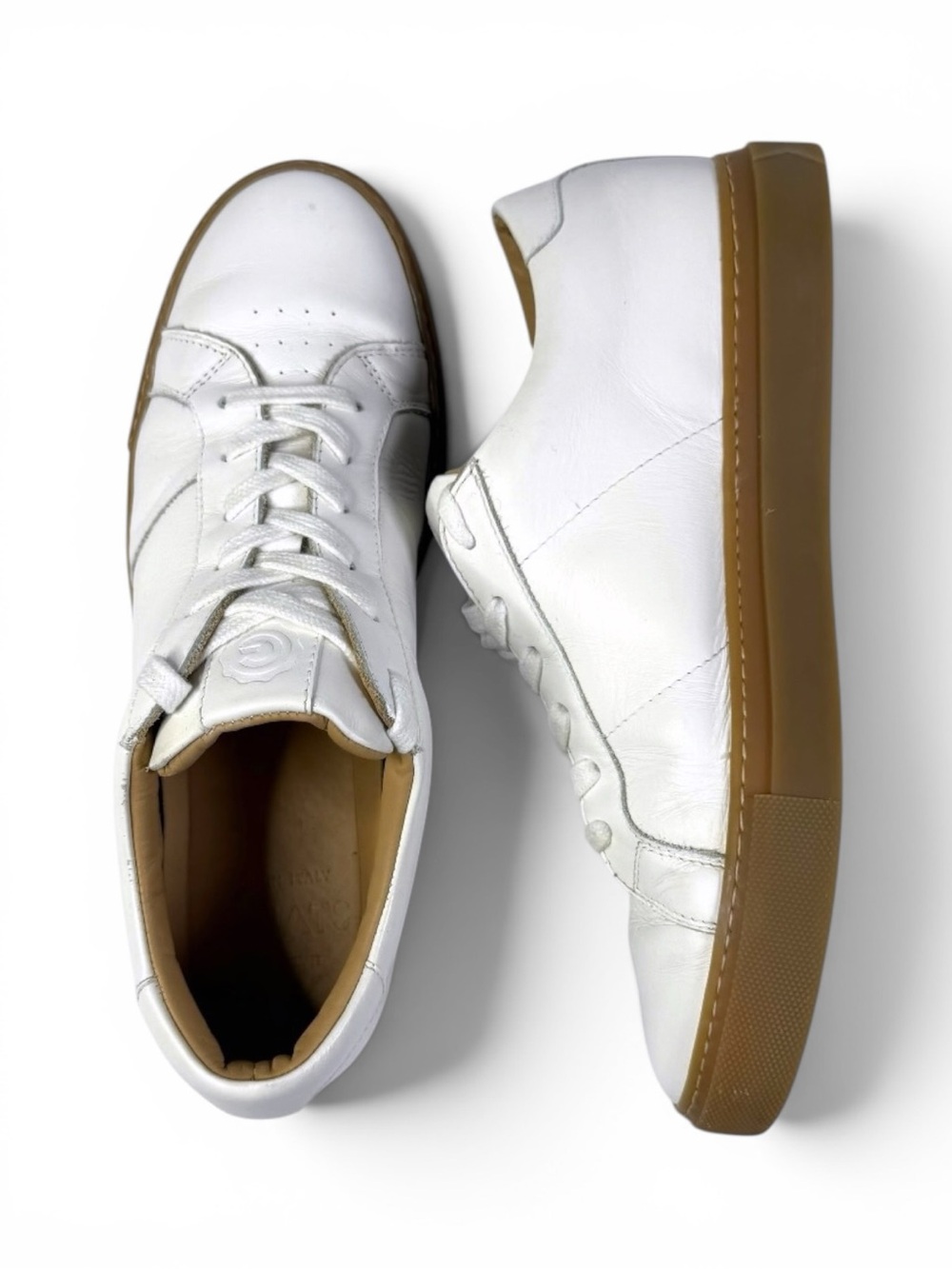 Classic GREATS White Leather Sneakers Men’s Size 9